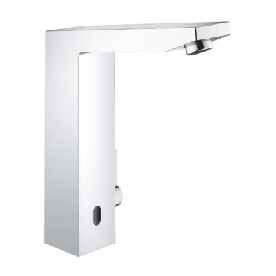 GROHE EUROCUBE E FOTOSELLI, SICAKLIK SINIRLAYICILI LAVABO BATARYASI