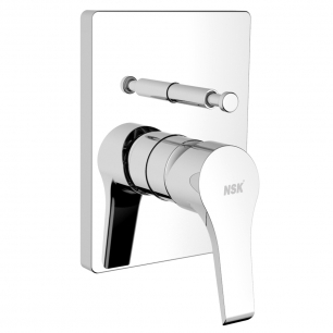 NSK VISIA PLUS ANKASTRE BANYO BATARYASI PRIZMATIK KROM