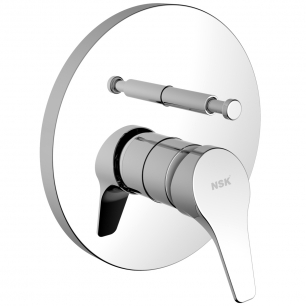NSK TRENTO DUO ANKASTRE BANYO BATARYASI - YUVARLAK KROM