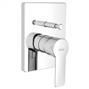 NSK ALAMERA ANKASTRE BANYO BATARYASI KROM (PRIZMATIK)