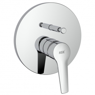 NSK NOXIA ANKASTRE BANYO BATARYASI - OVAL KROM