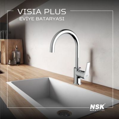NSK VISIA PLUS MIX EVIYE BATARYASI KROM