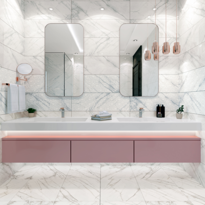 BİEN SERAMİK VIGO BEYAZ REC 45X45